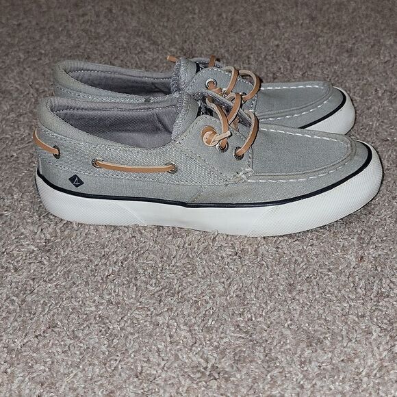 Sperry Top-Sider Womens Pier Loop Gray Womens Boat Shoes Memory Foam Size 5 - Picture 6 of 12